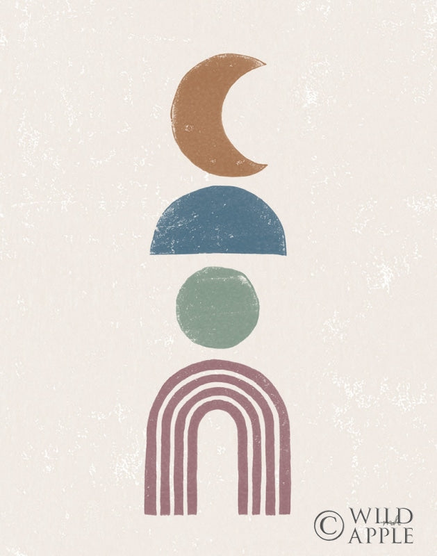 Reproduction of Minimalist Boho I Dark by Moira Hershey - Wall Decor Art