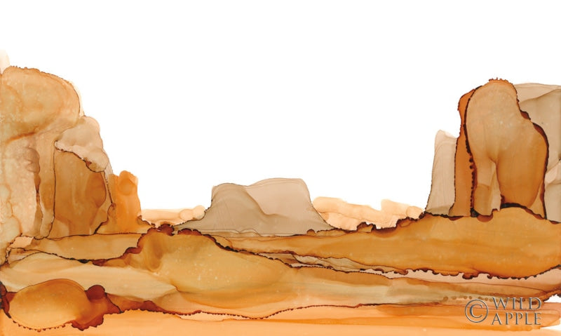 Reproduction of Brownscape I by Chris Paschke - Wall Decor Art