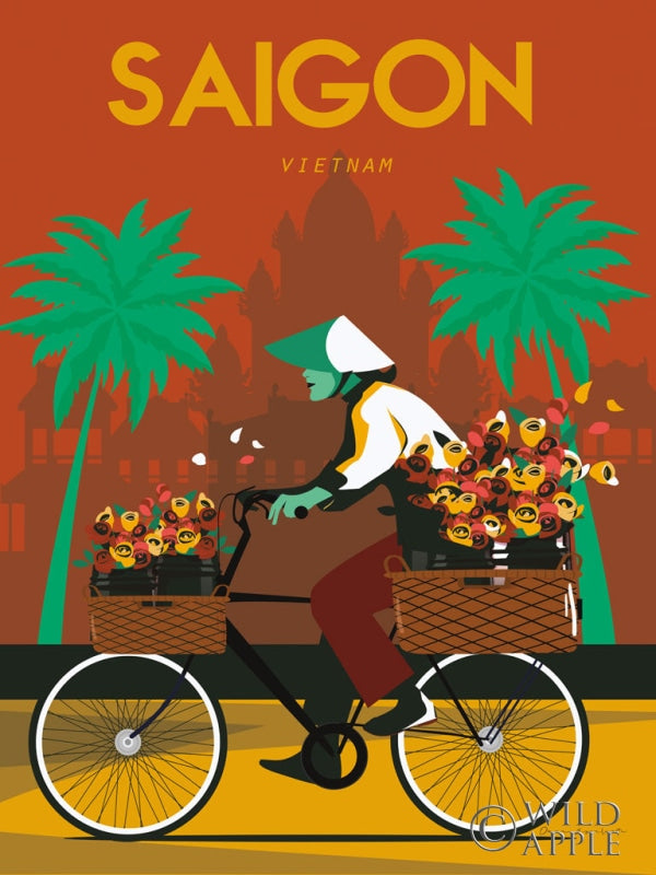 Reproduction of Saigon Girl by Omar Escalante - Wall Decor Art