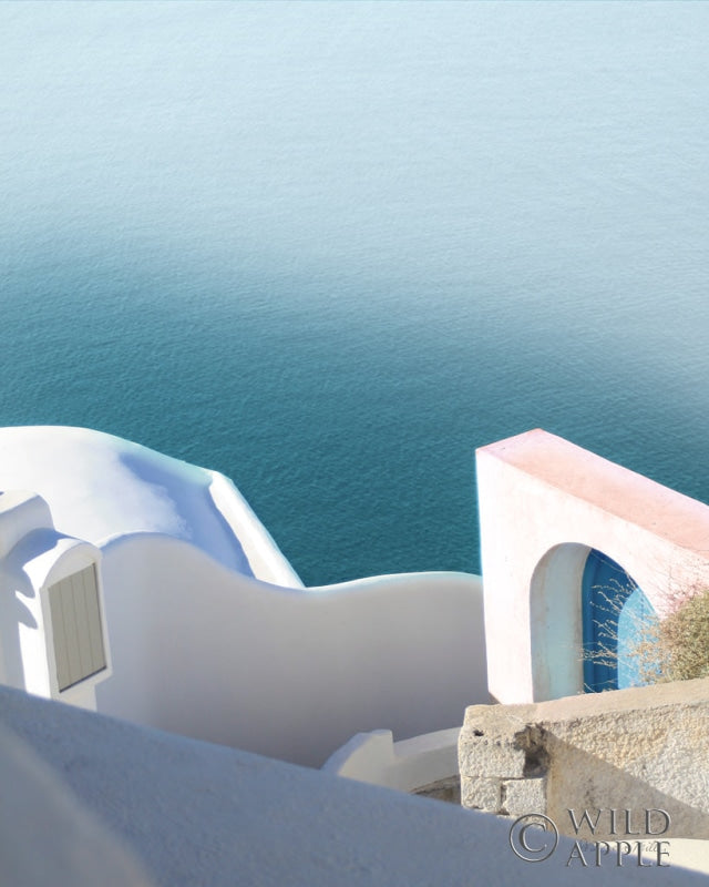 Reproduction of Santorini II by Sara Zieve Miller - Wall Decor Art