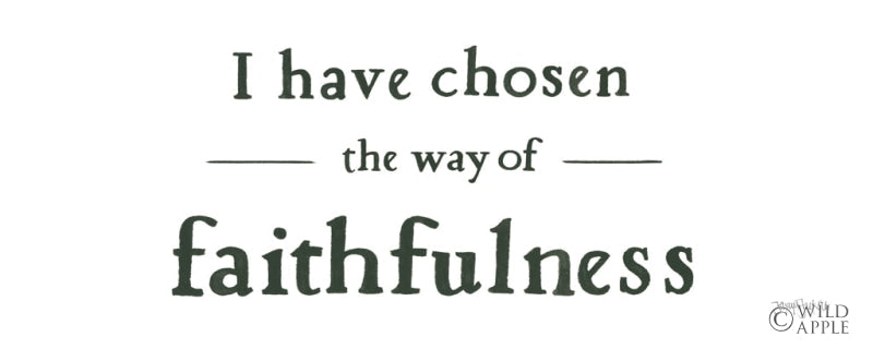 Reproduction of Scripture for Life IV No Flowers by Jenaya Jackson - Wall Decor Art