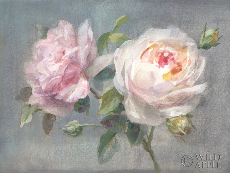 Reproduction of Lovely Roses by Danhui Nai - Wall Decor Art