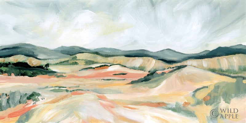 Reproduction of Vermillion Landscape III by Katrina Pete - Wall Decor Art