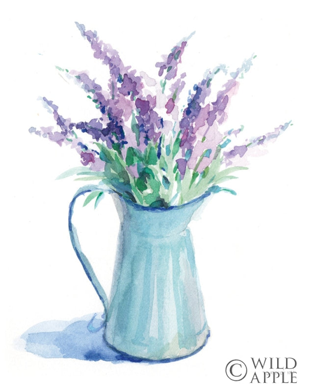 Reproduction of Farmstand Lavender by Danhui Nai - Wall Decor Art