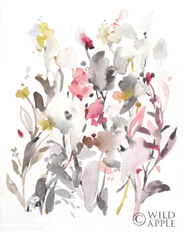 Reproduction of Breezy Florals I by Danhui Nai - Wall Decor Art