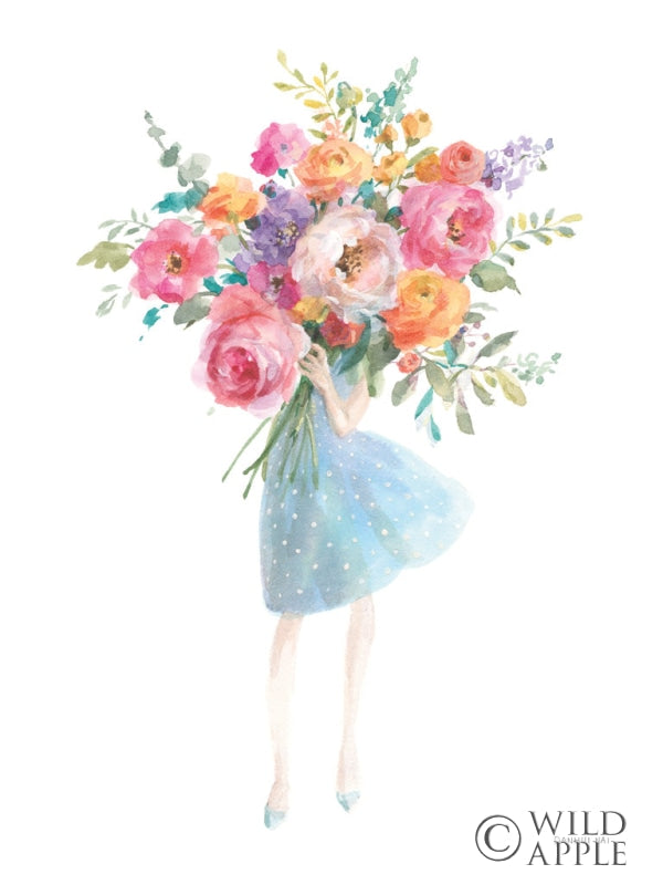 Reproduction of Bursting with Flowers by Danhui Nai - Wall Decor Art