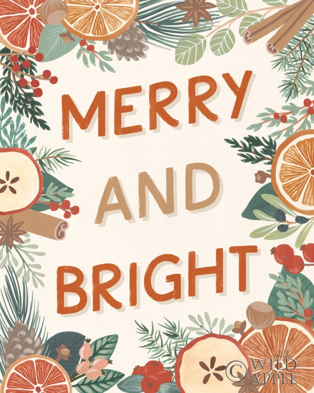 Reproduction of Holiday Spice II by Laura Marshall - Wall Decor Art