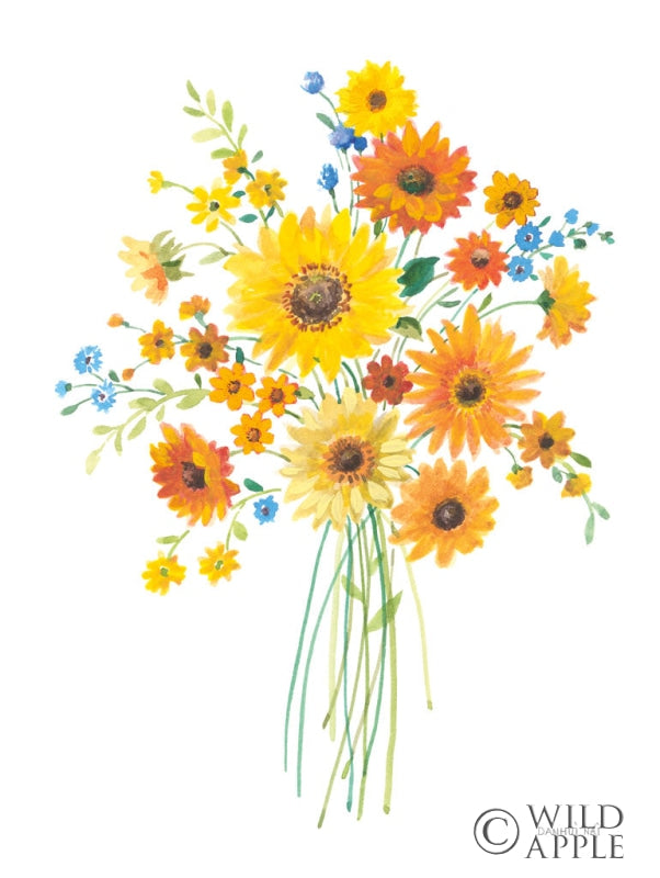 Reproduction of Sunshine Bouquet I by Danhui Nai - Wall Decor Art