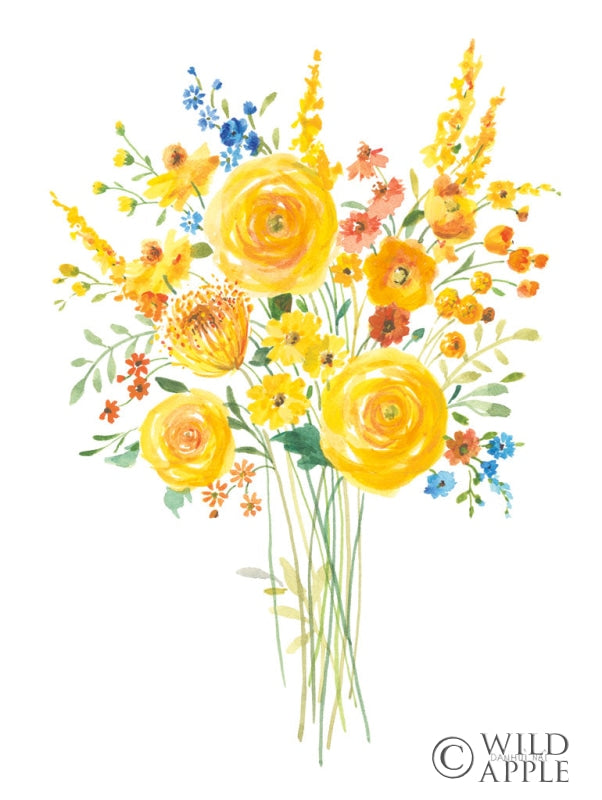 Reproduction of Sunshine Bouquet II by Danhui Nai - Wall Decor Art