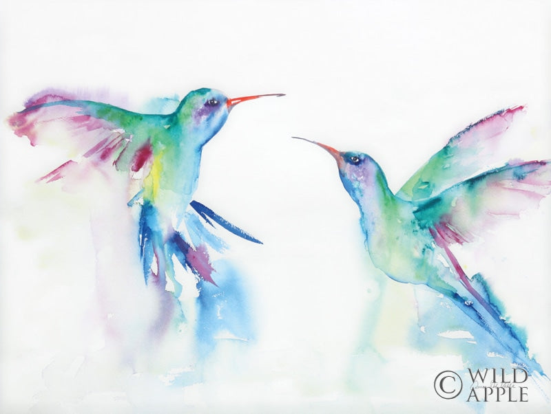 Reproduction of Hummingbirds I by Aimee Del Valle - Wall Decor Art