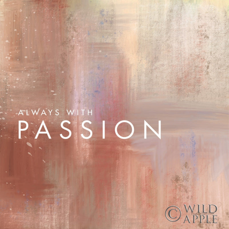 Reproduction of Passion by Mercedes Lopez Charro - Wall Decor Art
