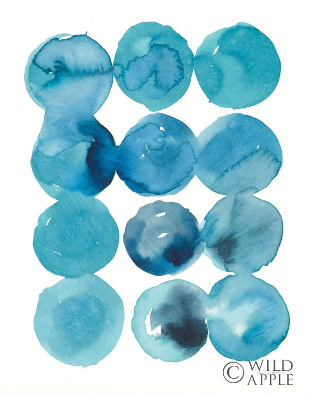 Reproduction of Circling Around II by Sue Schlabach - Wall Decor Art