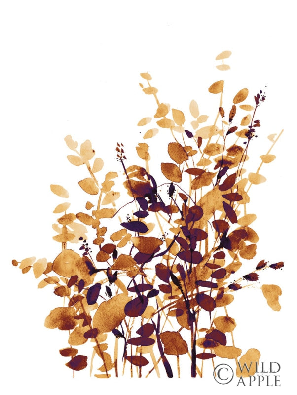 Reproduction of Brown Botanicals by Katrina Pete - Wall Decor Art