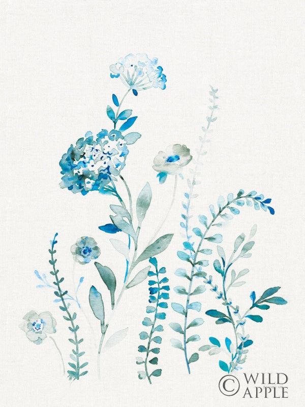 Reproduction of Malmo Garden III Linen Dark by Danhui Nai - Wall Decor Art