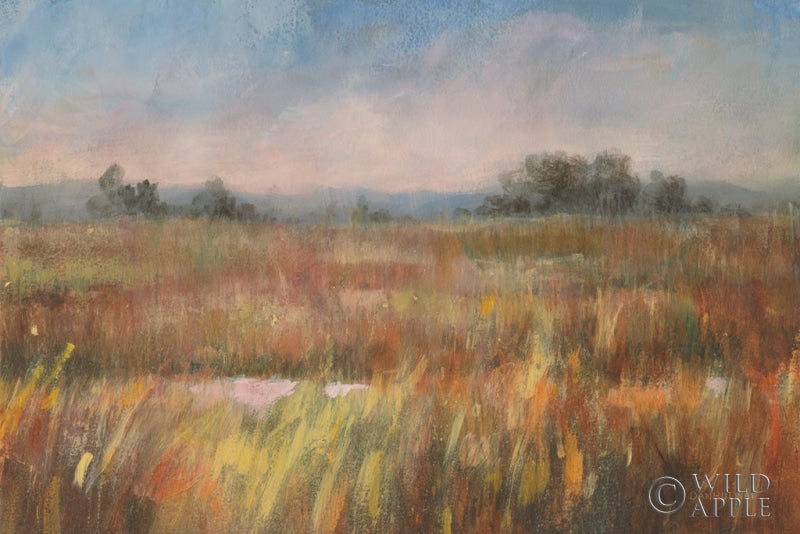 Reproduction of Autumn Fields by Danhui Nai - Wall Decor Art