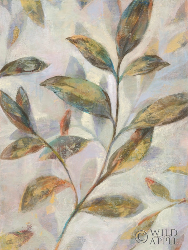 Reproduction of Leafy Flow II by Danhui Nai - Wall Decor Art