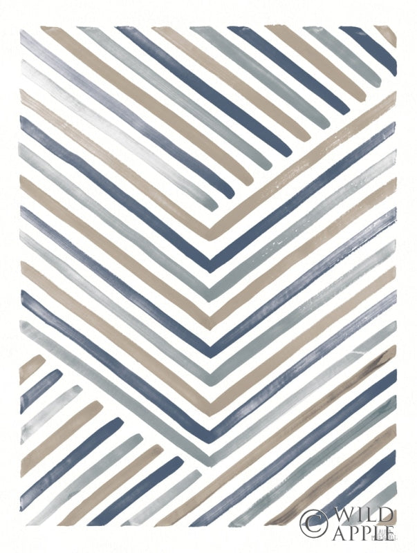 Reproduction of Desert Sunset IV Blue Crop by Laura Marshall - Wall Decor Art