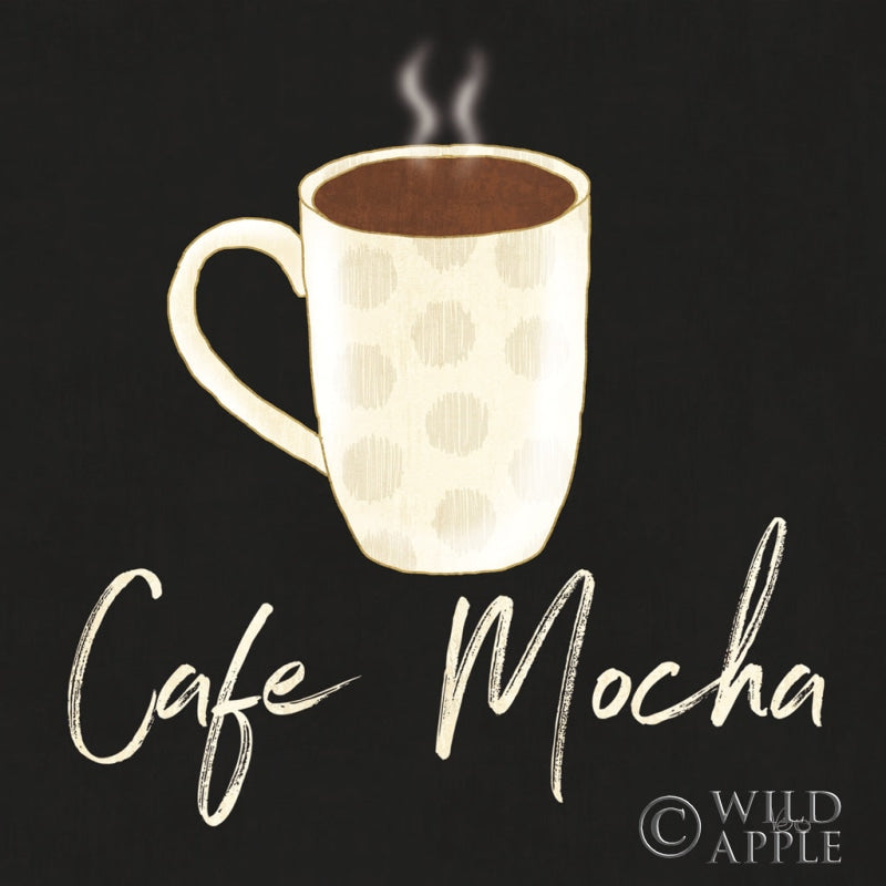 Reproduction of Fresh Coffee Cafe Mocha by Veronique Charron - Wall Decor Art