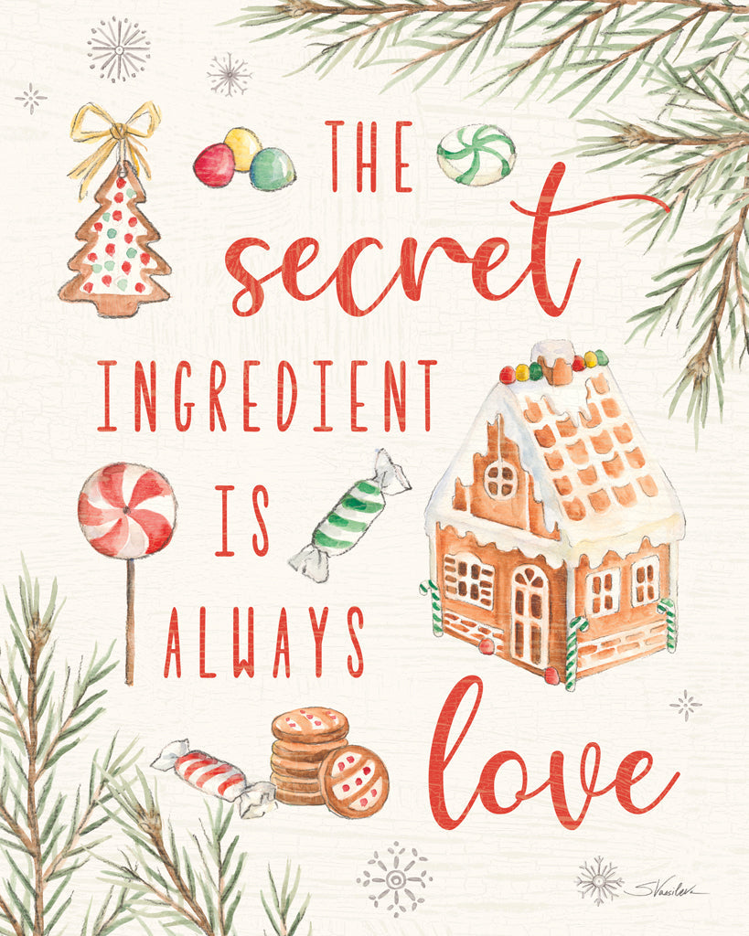 Reproduction of Gingerbread Christmas VII by Silvia Vassileva - Wall Decor Art