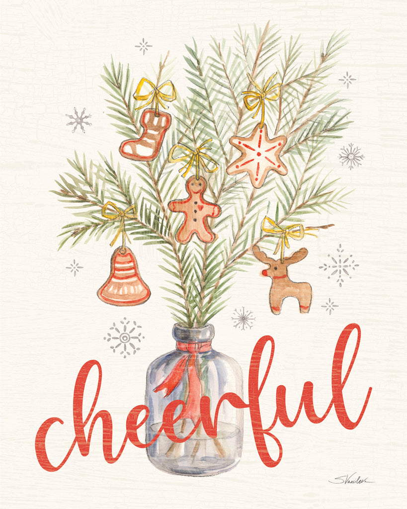 Reproduction of Gingerbread Christmas X by Silvia Vassileva - Wall Decor Art