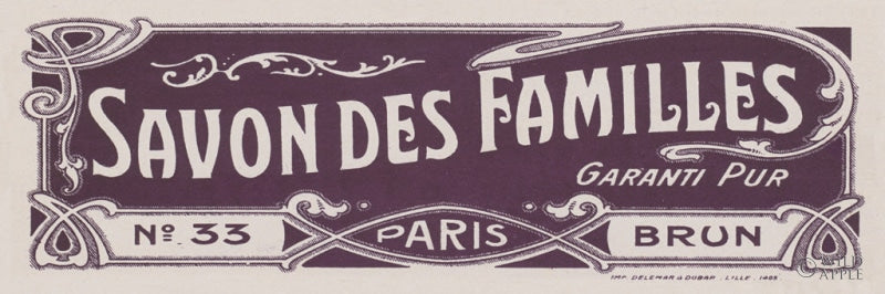 Reproduction of Art Nouveau II by Wild Apple Portfolio - Wall Decor Art