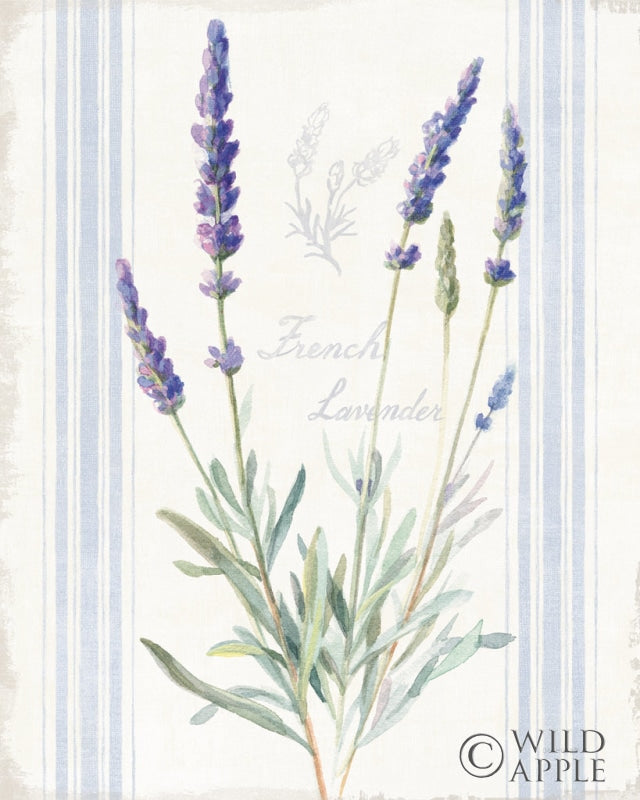 Reproduction of Floursack Lavender I by Danhui Nai - Wall Decor Art