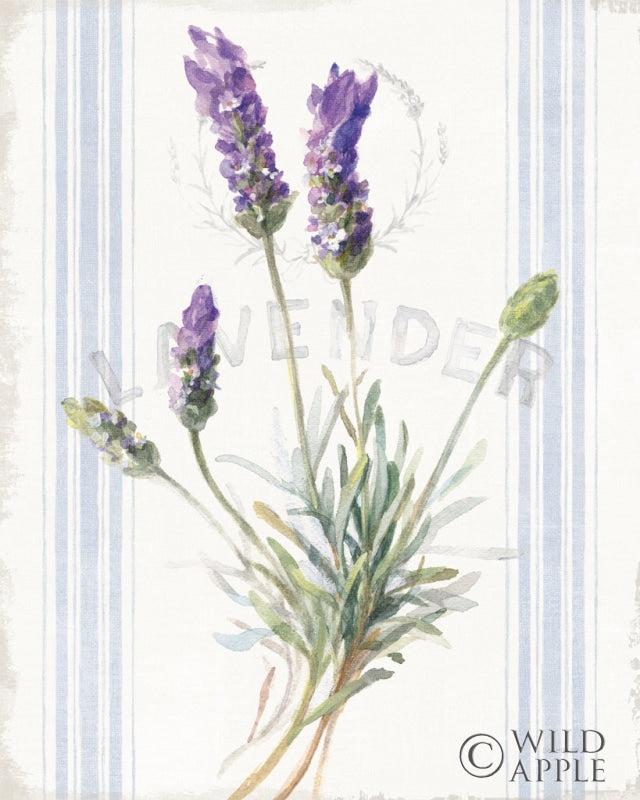 Reproduction of Floursack Lavender III by Danhui Nai - Wall Decor Art