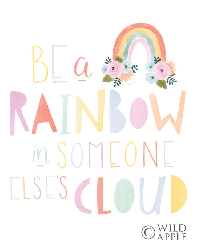 Reproduction of Lets Chase Rainbows II v2 by Jenaya Jackson - Wall Decor Art