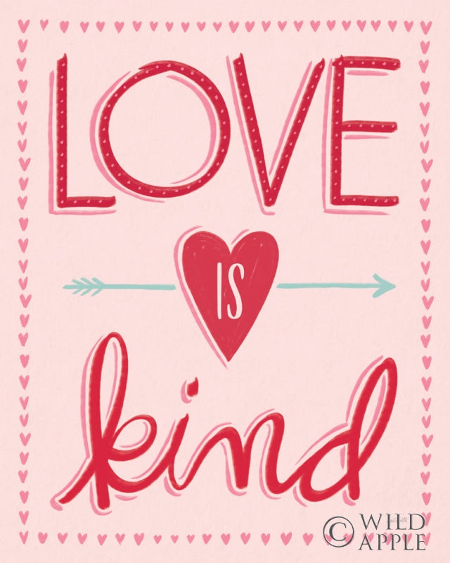 Reproduction of Love is Kind II by Anne Tavoletti - Wall Decor Art