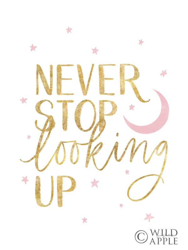 Reproduction of Little Child I Gold by Becky Thorns - Wall Decor Art