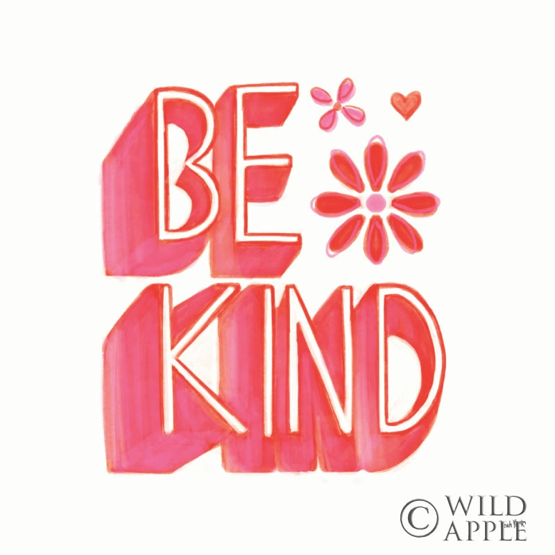 Reproduction of Kindness V by Leah York - Wall Decor Art