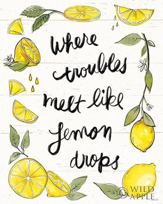 Reproduction of Lemonade Stand IX by Anne Tavoletti - Wall Decor Art