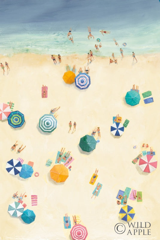 Reproduction of Summer Beach Fun II Bright by Avery Tillmon - Wall Decor Art