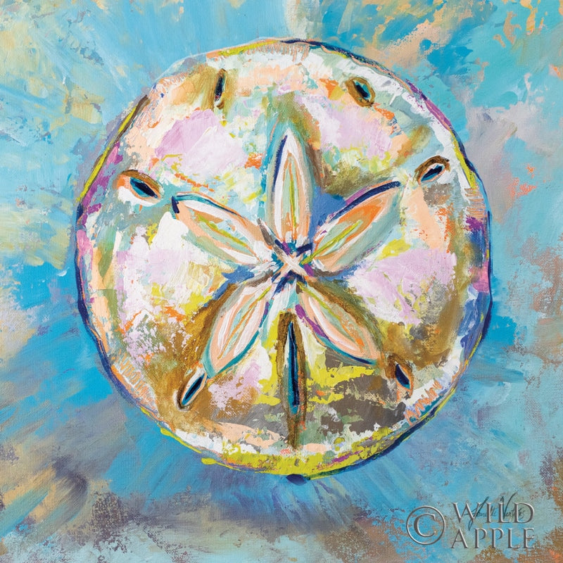 Reproduction of Sand Dollar by Jeanette Vertentes - Wall Decor Art