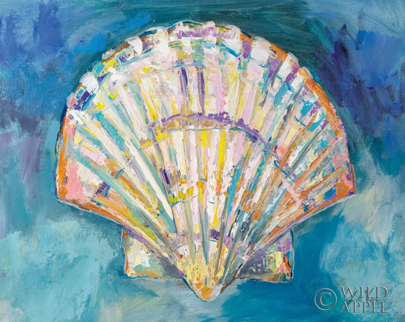 Reproduction of Scallop Shell by Jeanette Vertentes - Wall Decor Art