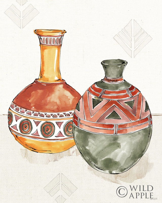 Reproduction of African Flair II by Anne Tavoletti - Wall Decor Art