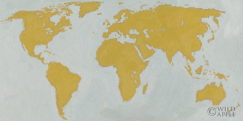 Reproduction of Golden World Crop by James Wiens - Wall Decor Art