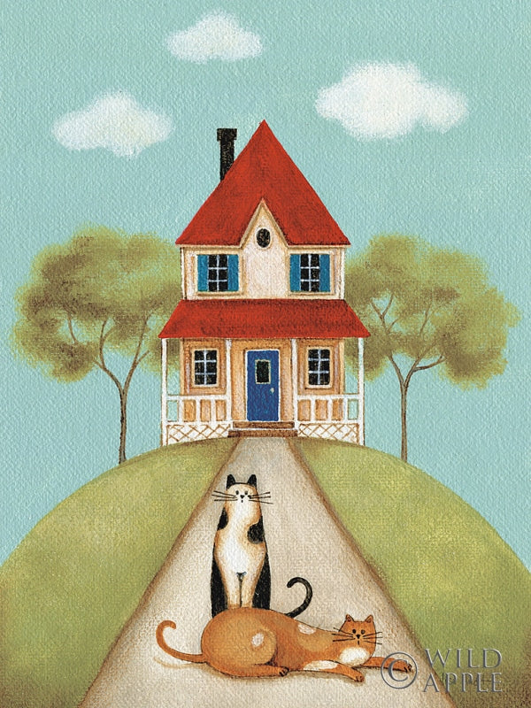 Reproduction of My Home V by Lisa Audit - Wall Decor Art