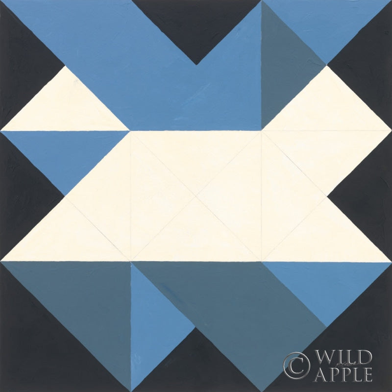 Reproduction of Triangles III by Mike Schick - Wall Decor Art