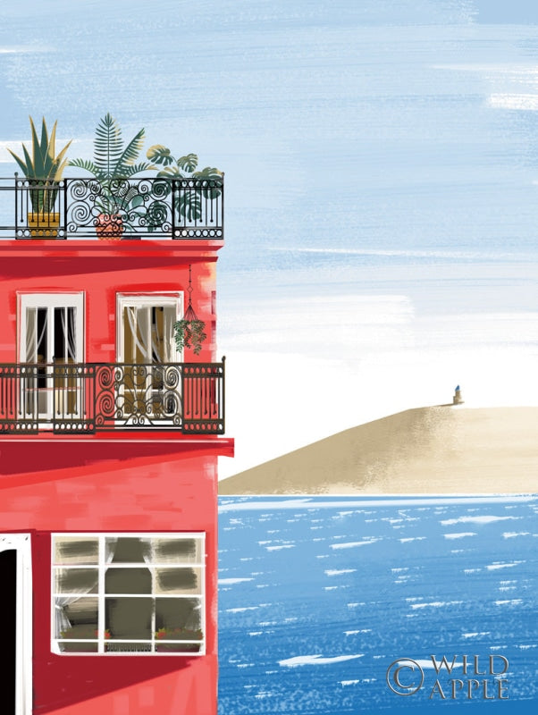 Reproduction of Las Palmas I by Omar Escalante - Wall Decor Art