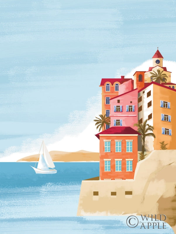 Reproduction of Las Palmas III by Omar Escalante - Wall Decor Art