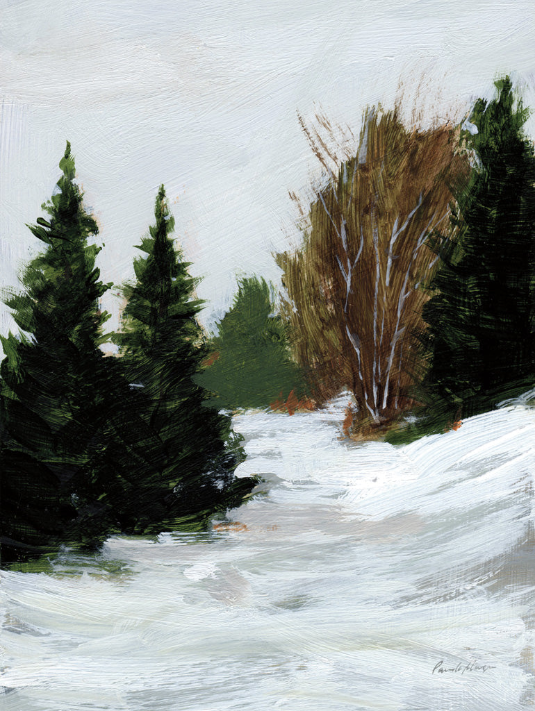 Reproduction of Winter on Grand Mesa by Pamela Munger - Wall Decor Art