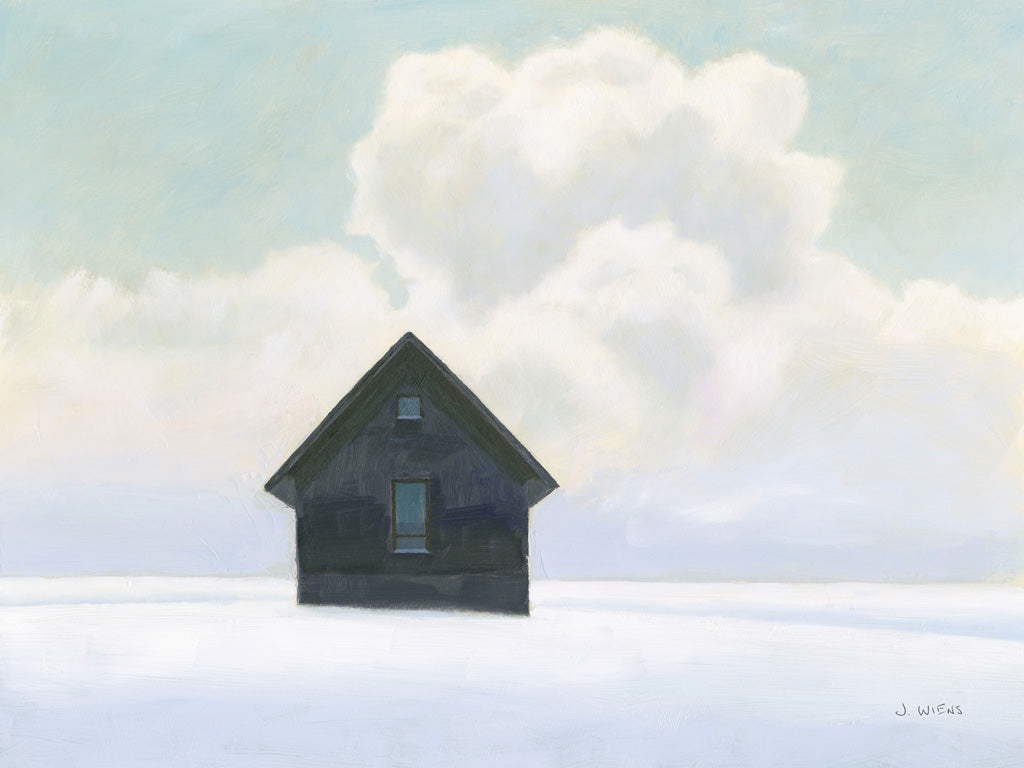 Reproduction of Lonely Winter Landscape I by James Wiens - Wall Decor Art