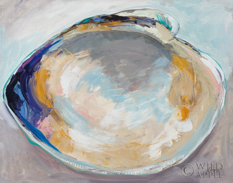 Reproduction of Open Quahog I by Jeanette Vertentes - Wall Decor Art