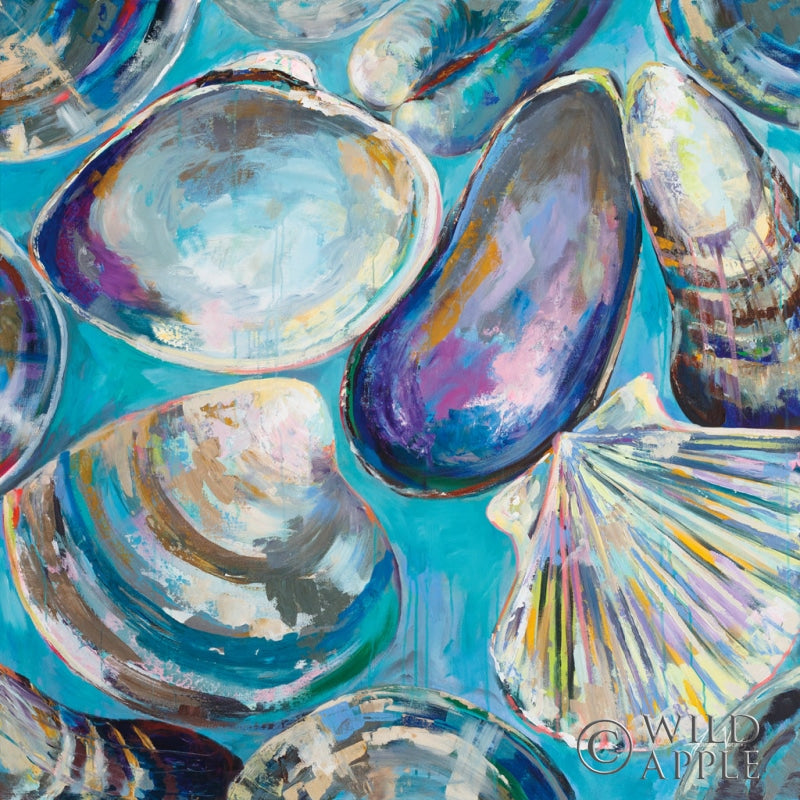Reproduction of Salt Water Finds by Jeanette Vertentes - Wall Decor Art