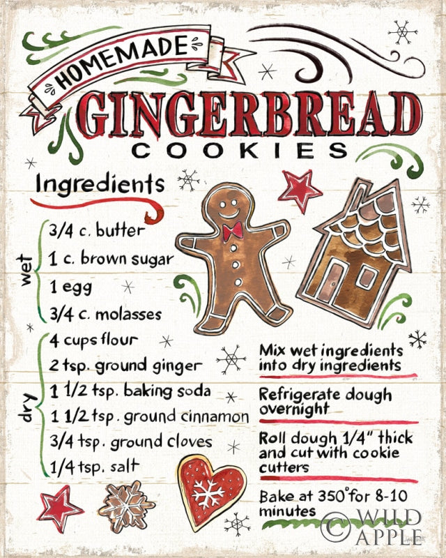 Reproduction of Christmas Treats VI by Anne Tavoletti - Wall Decor Art