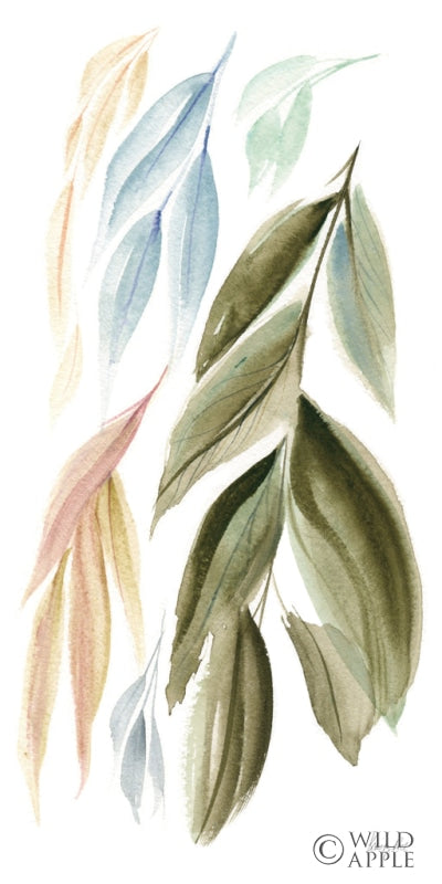 Reproduction of Leafy Cascade by Kristy Rice - Wall Decor Art