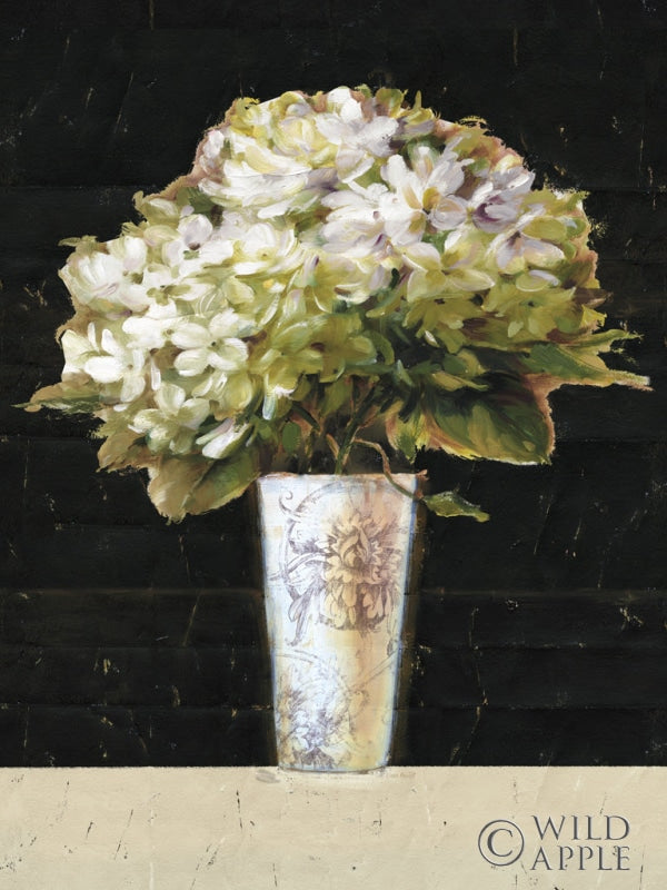 Reproduction of Marche de Fleurs Bouquet Black by Lisa Audit - Wall Decor Art