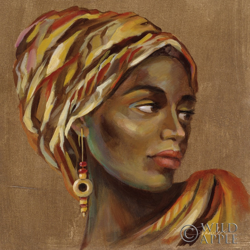 Reproduction of African Beauty I by Silvia Vassileva - Wall Decor Art
