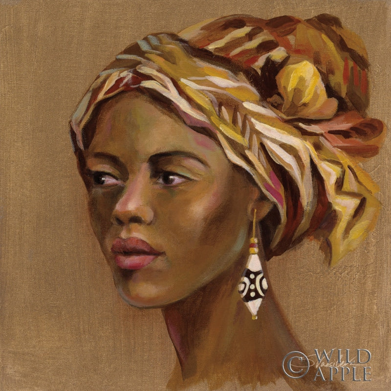 Reproduction of African Beauty II by Silvia Vassileva - Wall Decor Art